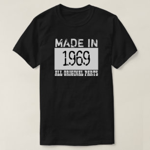 1969ティーで作られる Tシャツ