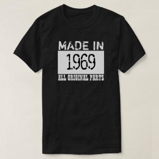 1969ティーで作られる Tシャツ