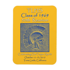 1969トロイの木馬の精神50懇親会のTLHSクラス マグネット
