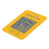 1969トロイの木馬の精神50懇親会のTLHSクラス マグネット (左側)