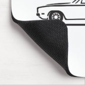 1969ドッジチャージャ マウスパッド (コーナー)