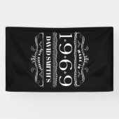 1969パーソナライズされた誕生日男性へ 横断幕 (横)
