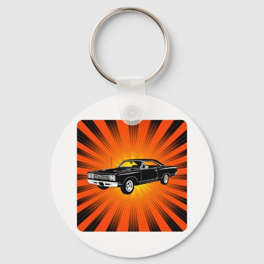 1969プリマスロードランナー キーホルダー (正面)