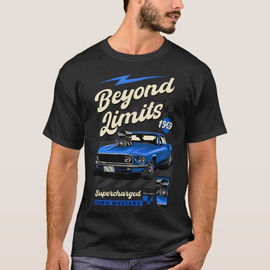 1969ムスタンマッハ超リミット Tシャツ (正面)