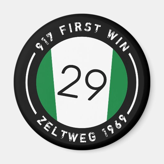 1969レース マグネット (正面)