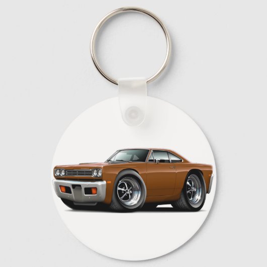 1969ロードランナーブラウンカー キーホルダー (正面)
