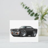 1969ロードランナーブラックカー ポストカード (スタンド正面)