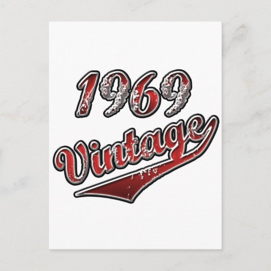1969ヴィンテージ ポストカード (正面)
