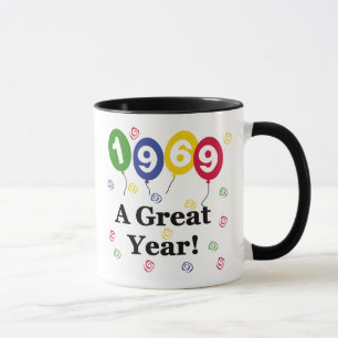 1969年すばらしい年の誕生日 マグカップ