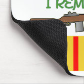 1969年に私がベトナムを覚えている唯一のウッドストック マウスパッド (コーナー)