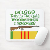 1969年に私がベトナムを覚えている唯一のウッドストック マウスパッド (マウス)