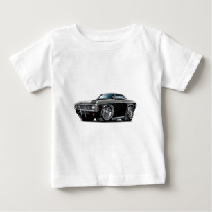 1969年のインパラの黒い車 ベビーTシャツ