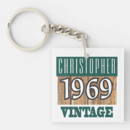 1969年の名前キーチェーンヴィンテージ キーホルダー