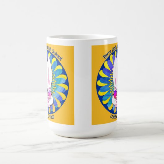 1969年の第50懇親会のマグのTLHSのバニーのクラス コーヒーマグカップ (中央)