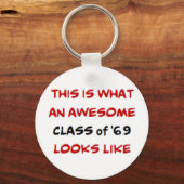1969年の素晴らし区分 キーホルダー (正面)