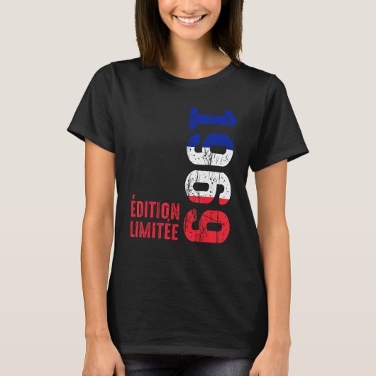 1969年の誕生フランスのヴィンテージ1969 Ret以来 Tシャツ (正面)