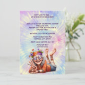 1969年の誕生日レトロ60sマイルストーンのようなパーティー 招待状 (スタンド正面)