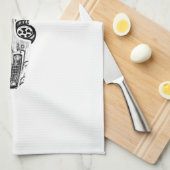 1969年のCamaro Z28 キッチンタオル (四つ折り)