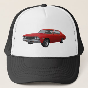 1969年のChevelle SS: 赤い終わり キャップ