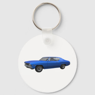 1969年のChevelle SS: 青い終わり キーホルダー