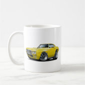 1969年のFirebirdの黄色い車 コーヒーマグカップ (左)
