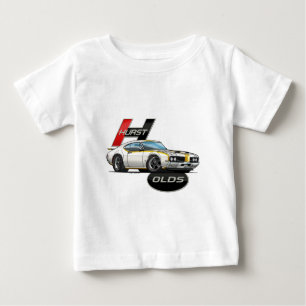 1969年のHurst Oldsのカットラス ベビーTシャツ