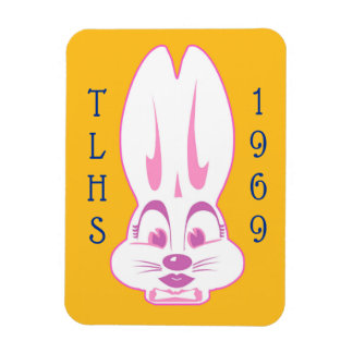 1969年のTLHSバニー・ガールクラス マグネット