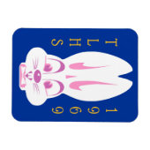 1969年のTLHSバニー・ボーイ・クラス マグネット (横)