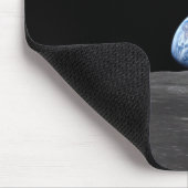 1969年アポロ11号、月の上を昇る地球 マウスパッド (コーナー)