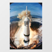 1969年アポロ・サターンVロケットの月への打ち上げ ウィンドウサイン (シート)