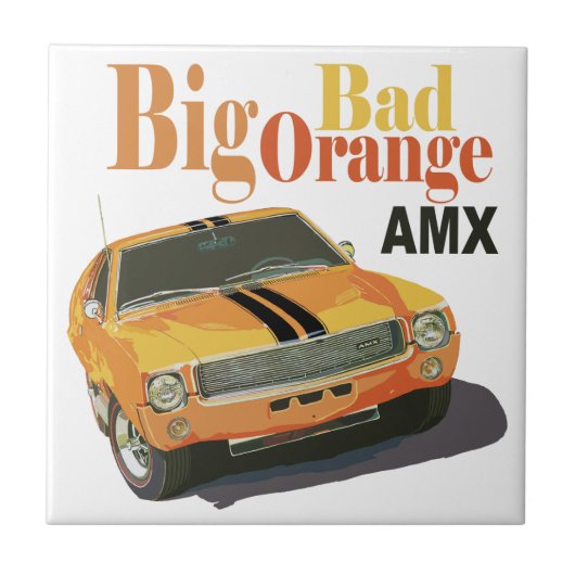 1969年アメリカのモーターAMX タイル (正面)