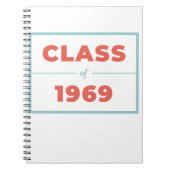 1969年クラス ノートブック (正面)