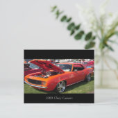 1969年シボレーカマロ ポストカード (スタンド正面)