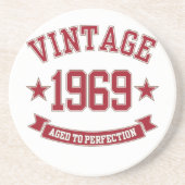 1969年ヴィンテージ完全高齢化 コースター (正面)