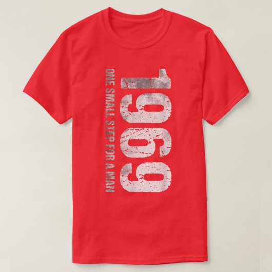 1969年月着陸月ヴィンテージTシャツ Tシャツ (デザイン正面)