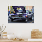 1969年紫のバラクーダのポスター ポスター (キッチン)