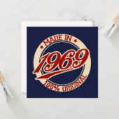 1969年製 カード (正面/裏面インサイチュ)