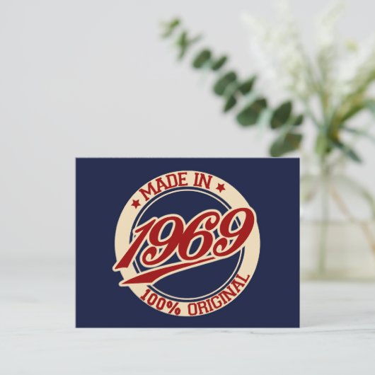 1969年製 ポストカード (スタンド正面)