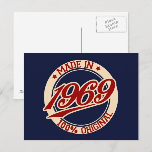 1969年製 ポストカード (正面/裏面)