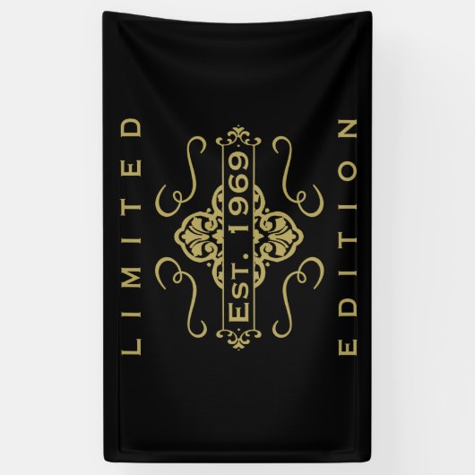 1969年設立誕生日 横断幕 (縦)