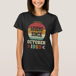 1969年10月生誕53年53歳の伝説 Tシャツ