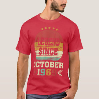 1969年10月53日から53歳のギフト伝説 Tシャツ