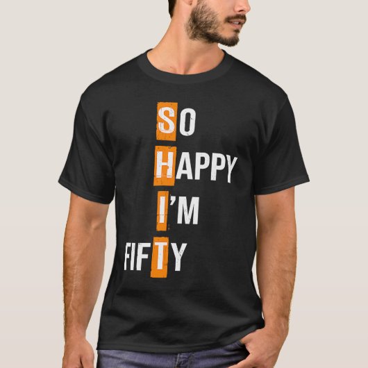 1969年50誕生日 Tシャツ (正面)