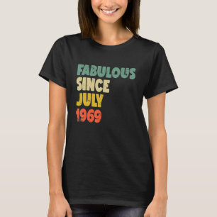 1969年7月以来の素晴らしい男の子の男の子の女性の誕生 Tシャツ