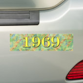 1969年 バンパーステッカー (車上)