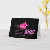 1969年-ヒットソングおよび最も最高のな年 カード (黄色い花)