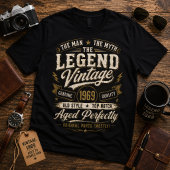 1969年 レジェンド ビンテージ 風化 57歳の誕生日 Tシャツ