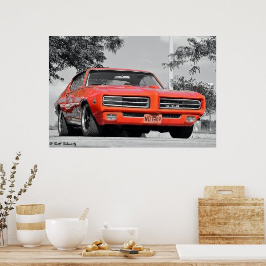 1969年GTO裁判官 ポスター (キッチン)