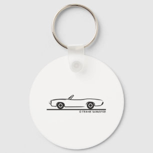 1969年Pontiac GTOコンバーチブル キーホルダー
