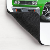 1969極度の蜂の緑車 マウスパッド (コーナー)